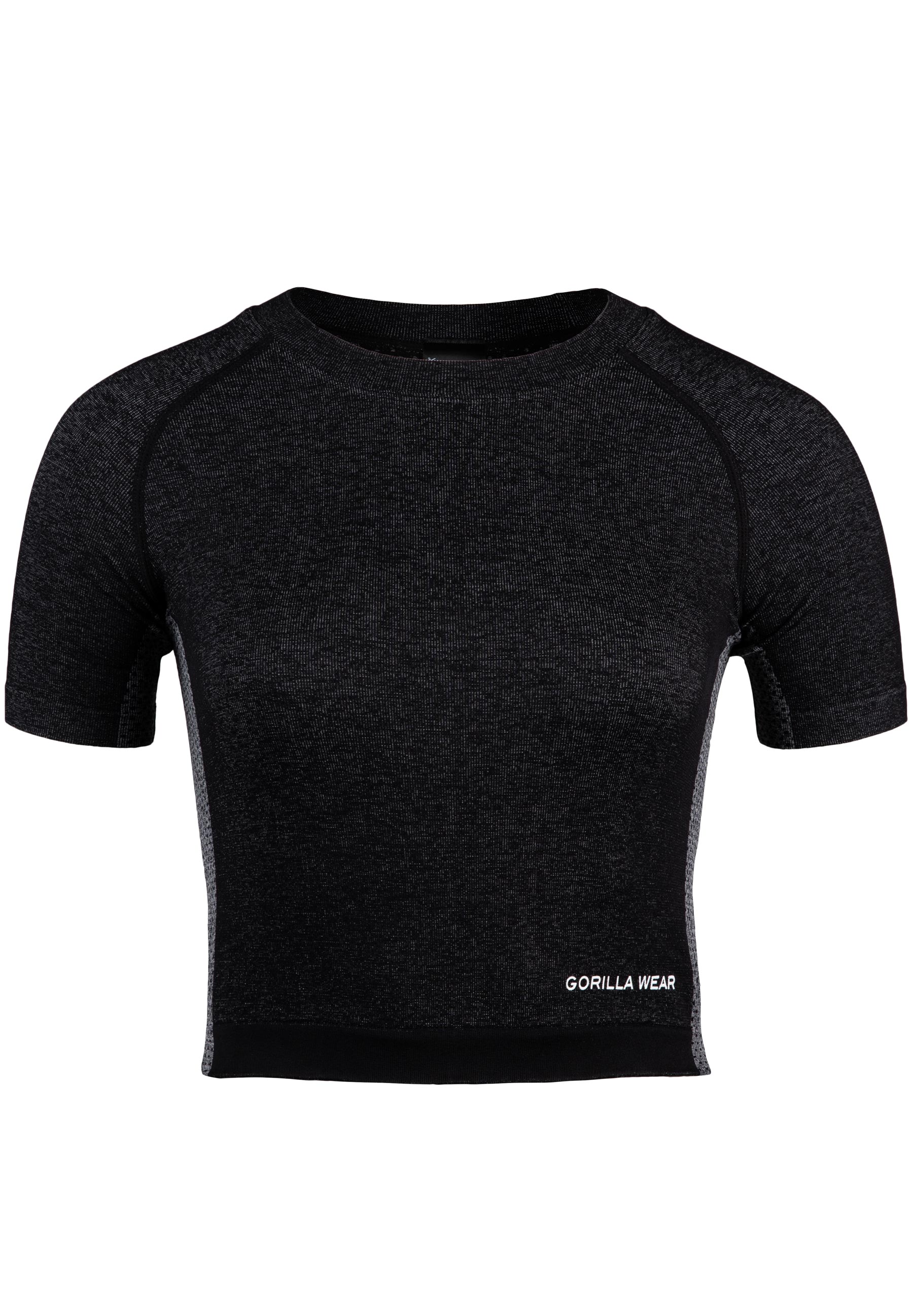 Selah Seamless Crop Top, black - 5