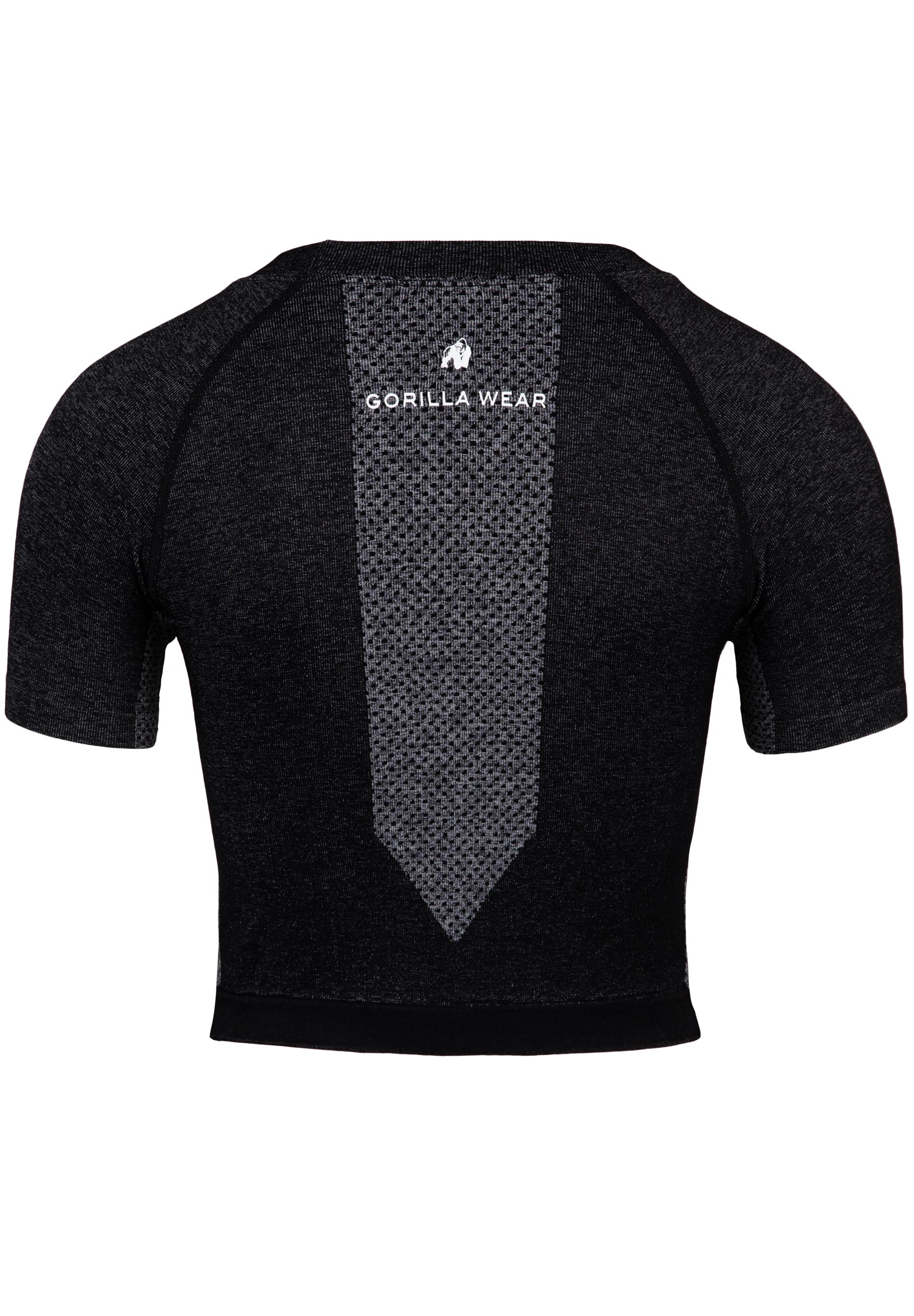Selah Seamless Crop Top, black - 6