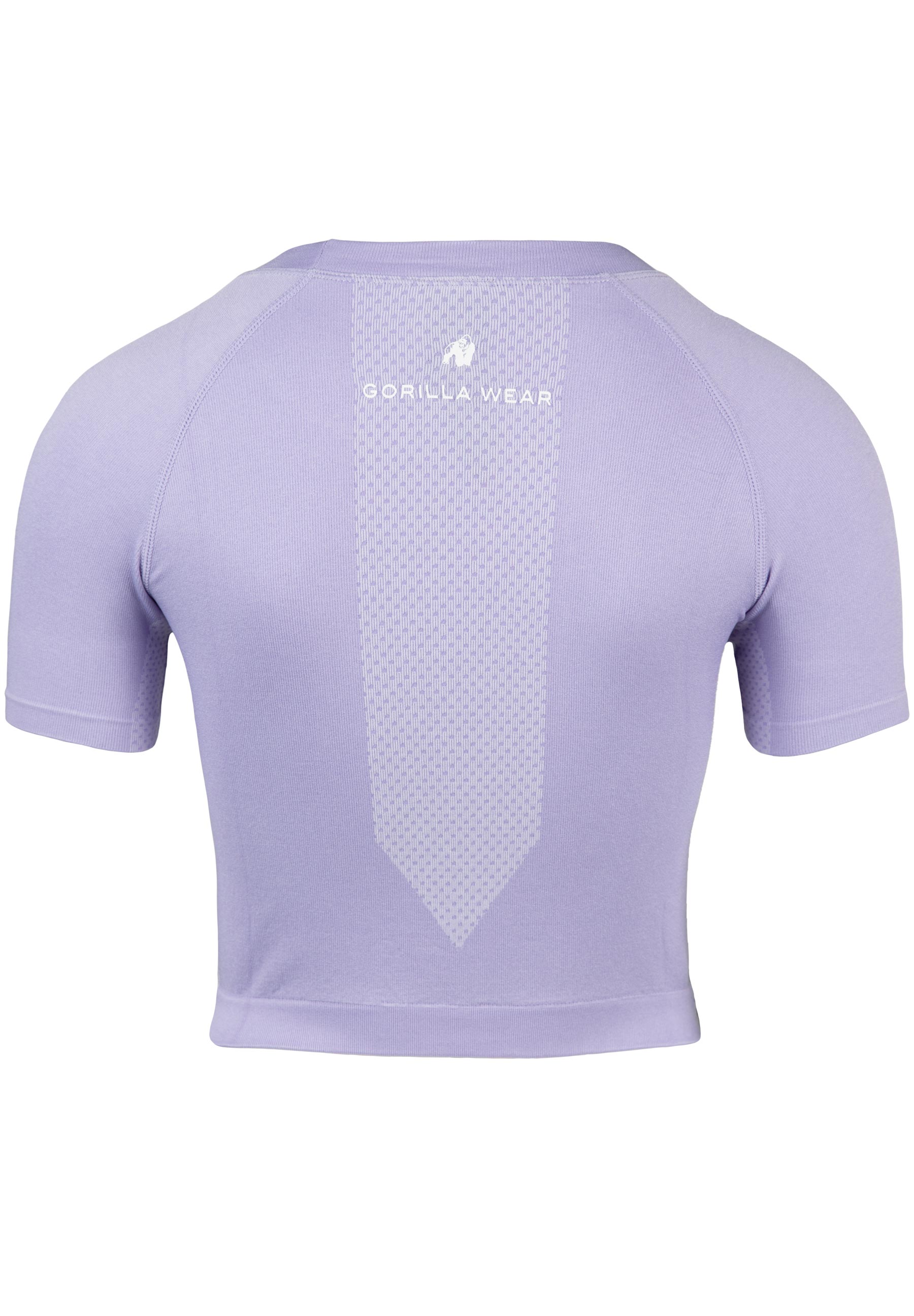 Selah Seamless Crop Top, lilac - 6