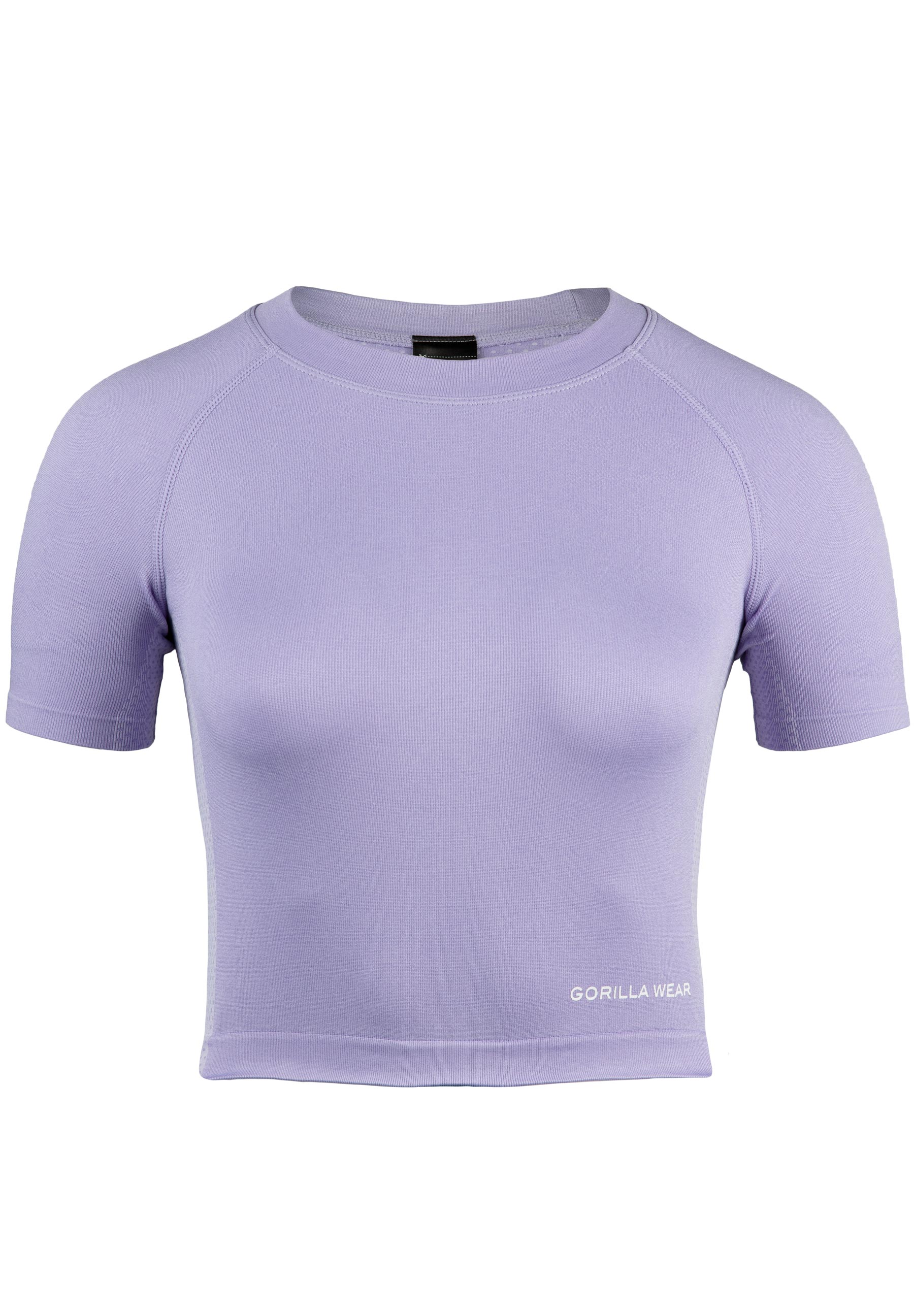 Selah Seamless Crop Top, lilac - 5