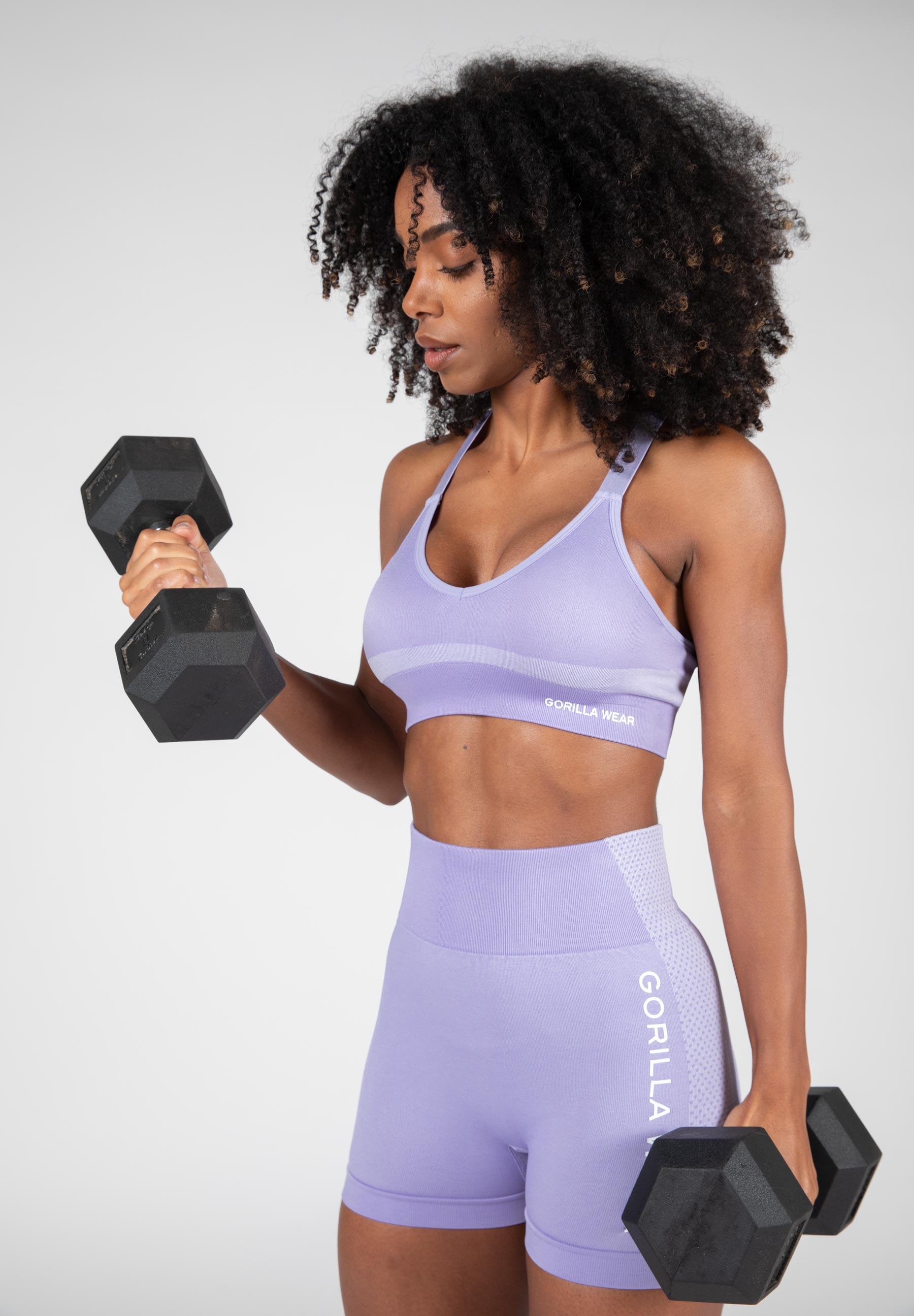 Selah Seamless Sports Bra, lilac - 7