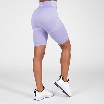 Selah Seamless Cycling Shorts, lilac