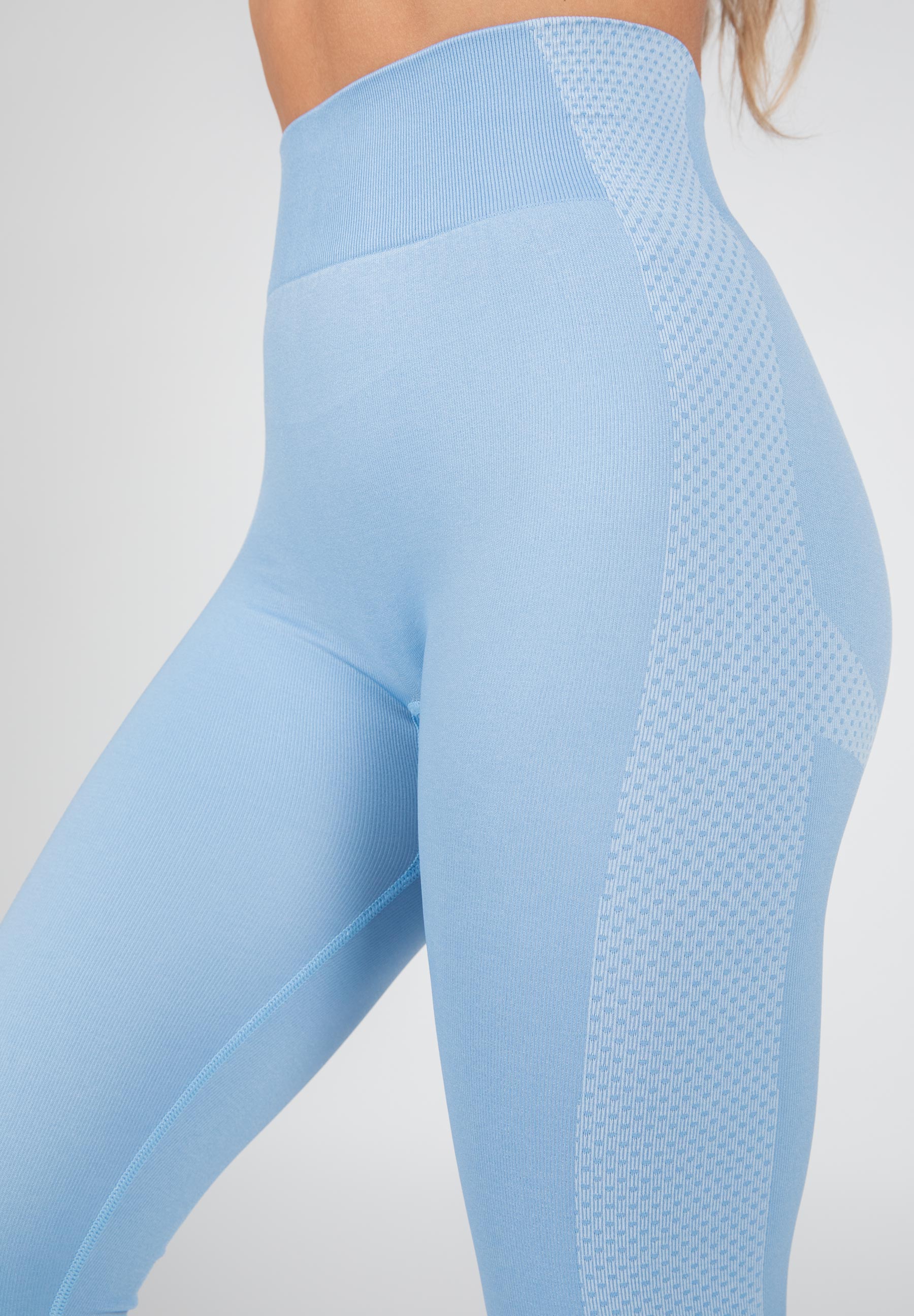 Selah Seamless Leggings, light blue - 11