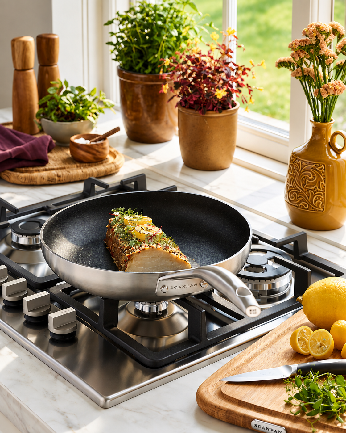 Scanpan CS+ Stekpanna 28 cm - 4