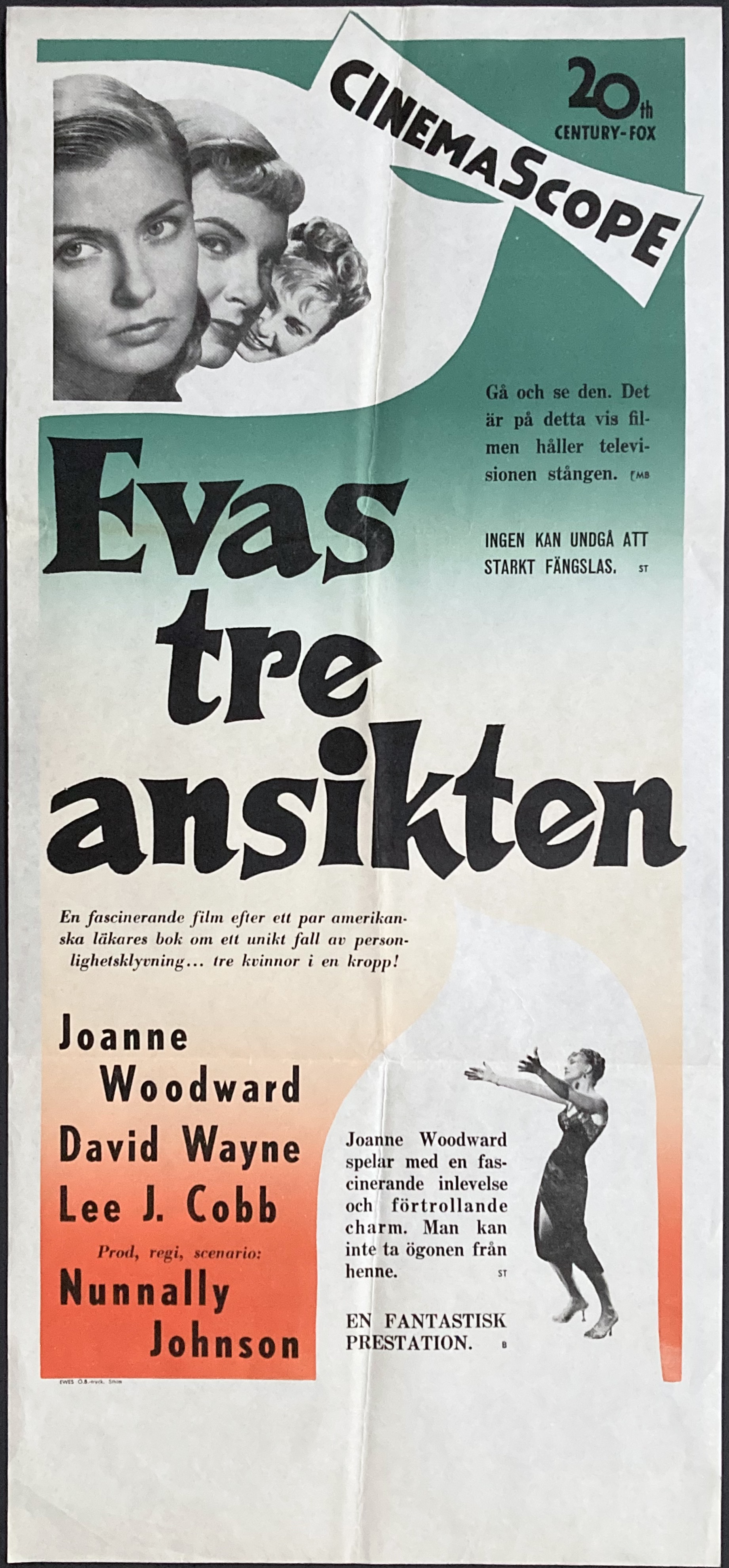 THE THREE FACES OF EVE (1957)