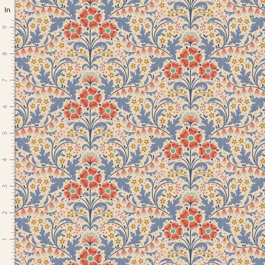 Tilda Hometown Eleanora Blue - 2