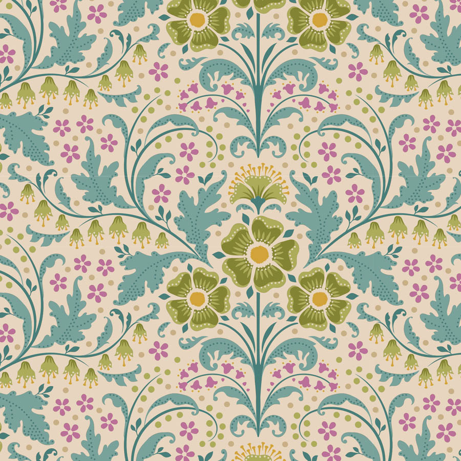 Tilda Hometown Eleanora Teal