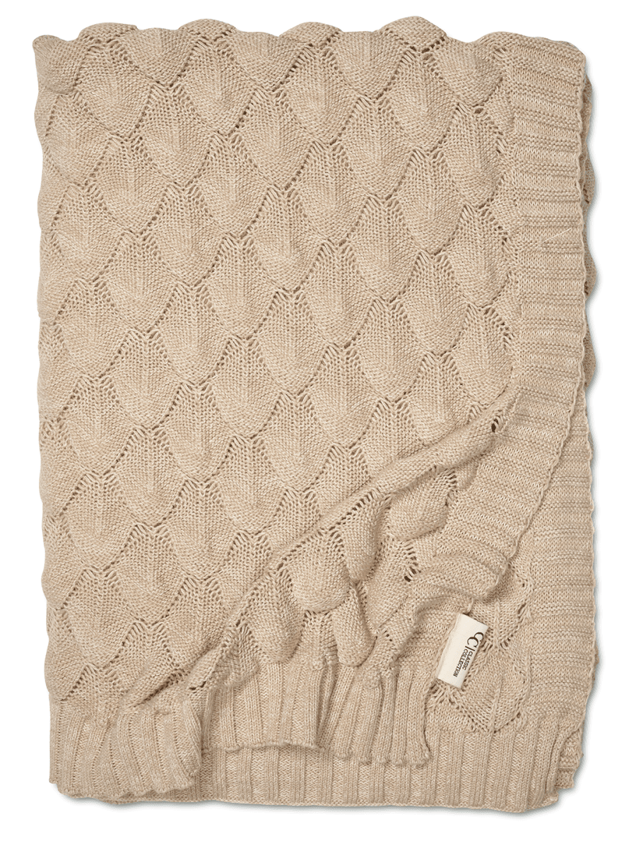 Pläd Gems Beige 130x170cm