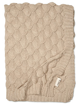 Pläd Gems Beige 130x170cm