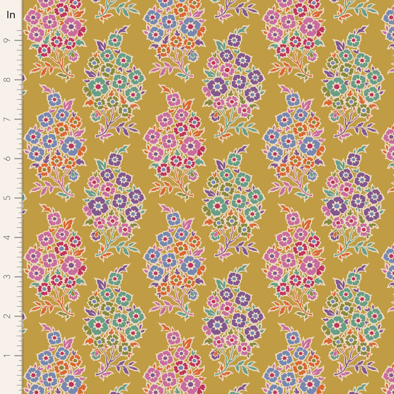 Tilda  WillyNilly Mustard - 2