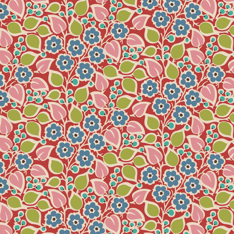 Tilda  Topsy Turvy Red