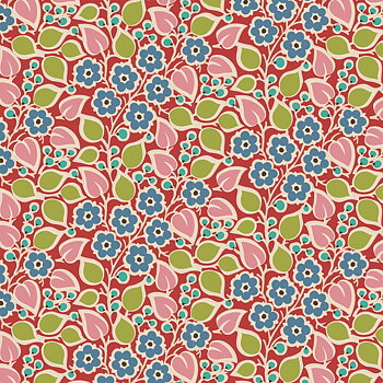 Tilda  Topsy Turvy Red