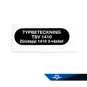 Nimikilpi Zündapp KS50 ,Sport, typ529-07, TSV 1410 1977-78