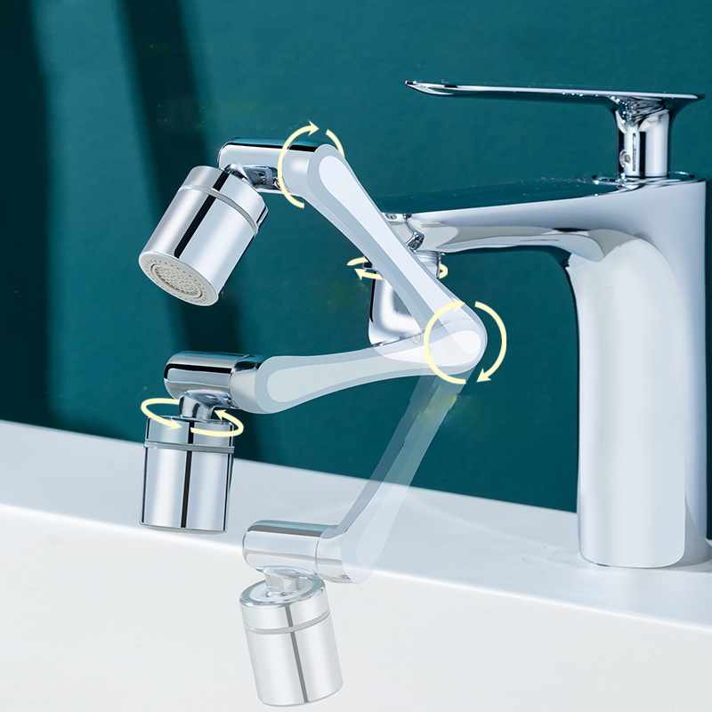 Swivel Faucet Extension 1440° - Flexible & Rotatable with 2 Water Positions - 11