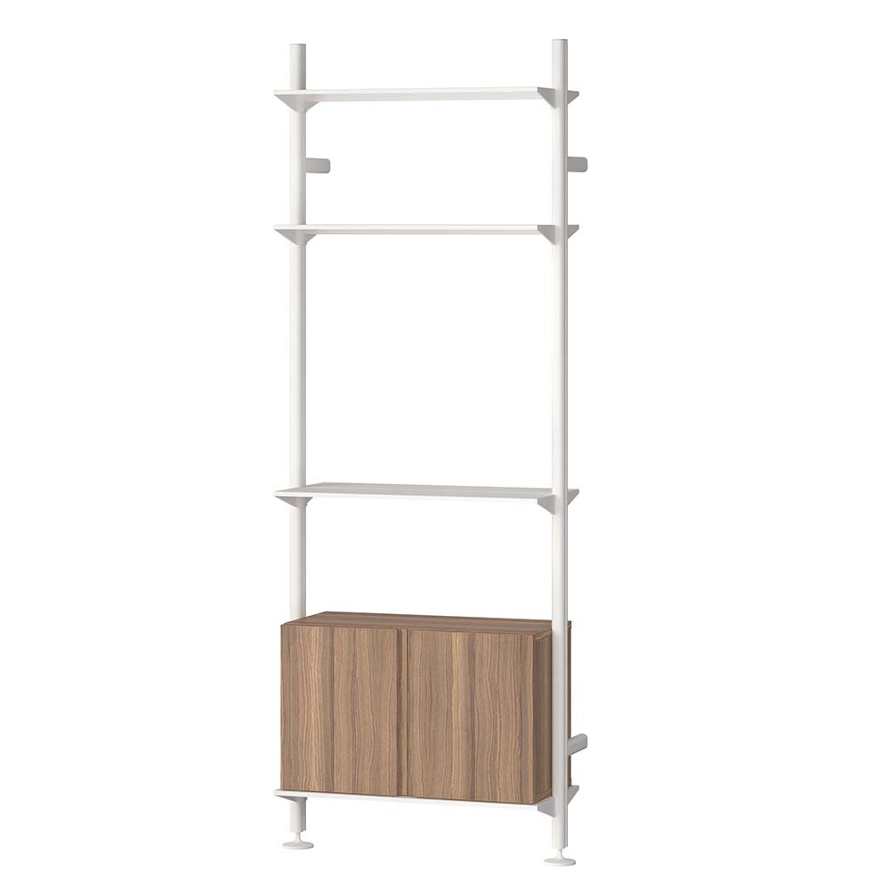 Pira G2 W B White/Walnut 70 cm
