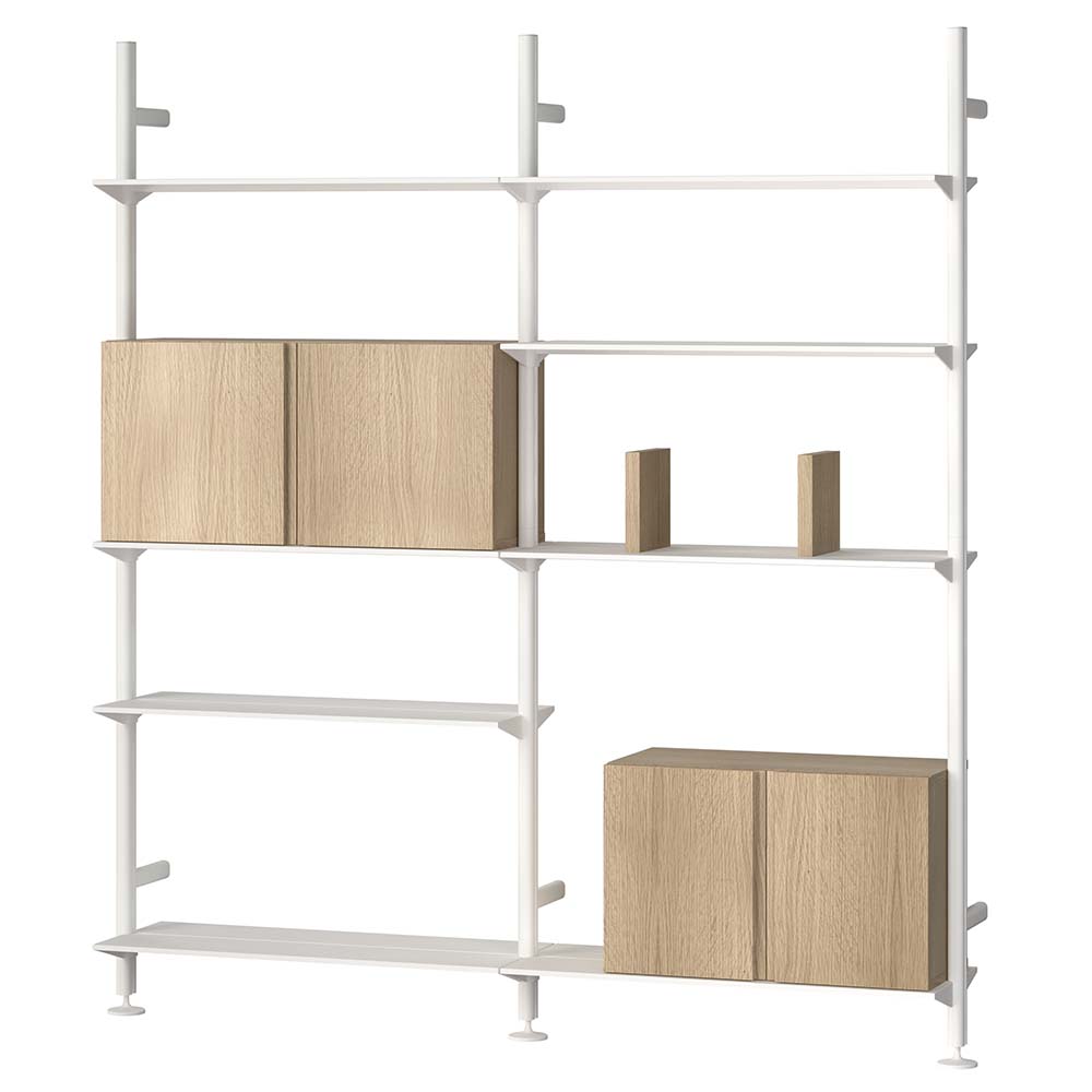 Pira G2 W B White/White oak 180 cm
