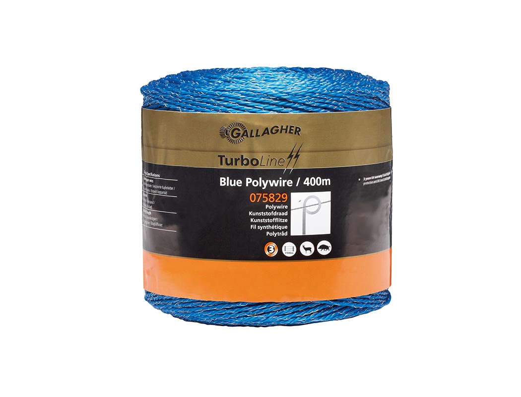 Gallagher TurboLine Blue wire 400m