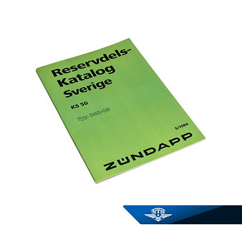 Reservedelskatalog Zündapp KS50 540-09, 1984