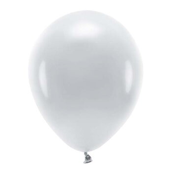 Ballonger pastell - Grå (10-pack)