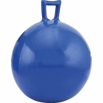Play ball til hest 42 cm stor blå