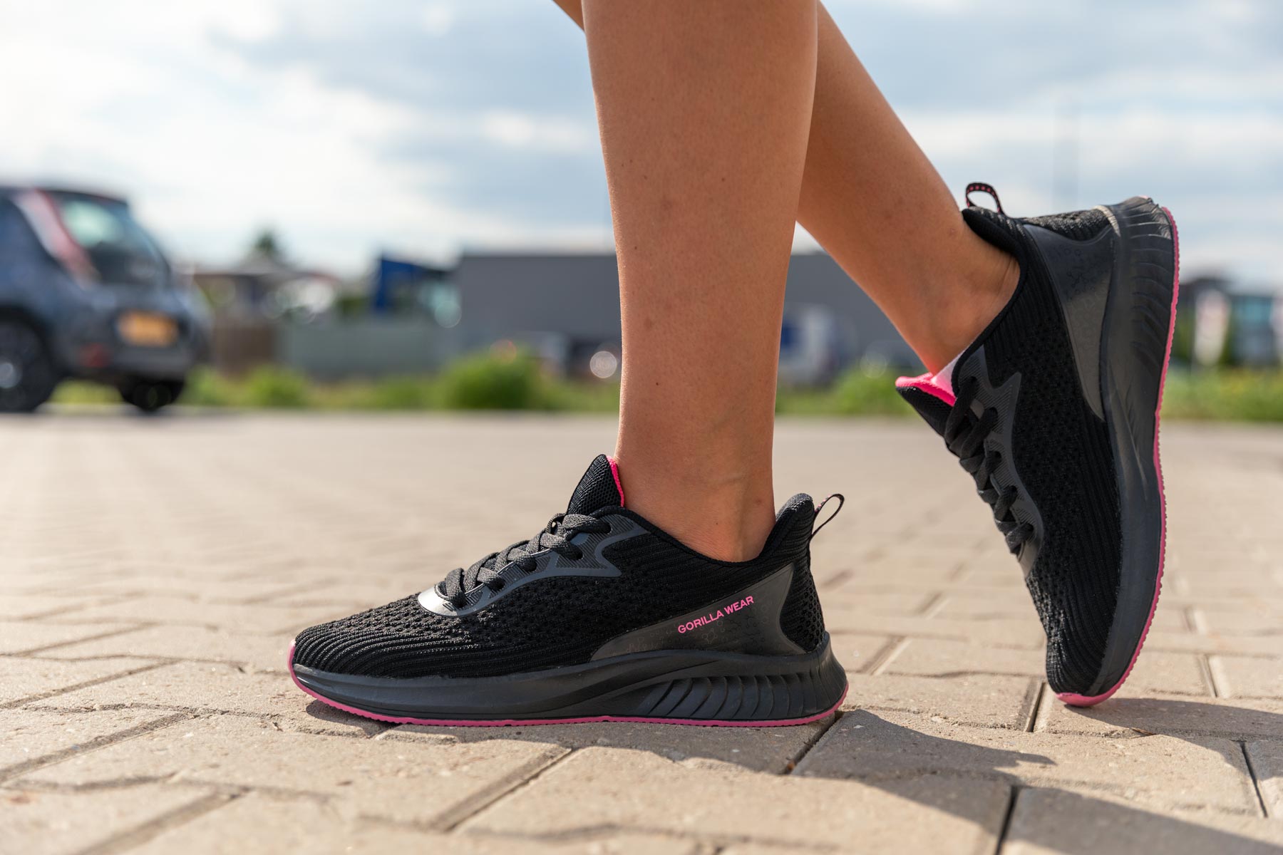 Milton Training Shoes, black/fuchsia - 14