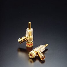 Furutech FP-202 (G) låsbara guldpläterade högtalarbananer