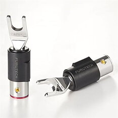 Furutech FT-211 (R) rhodiumpläterade högtalargafflar