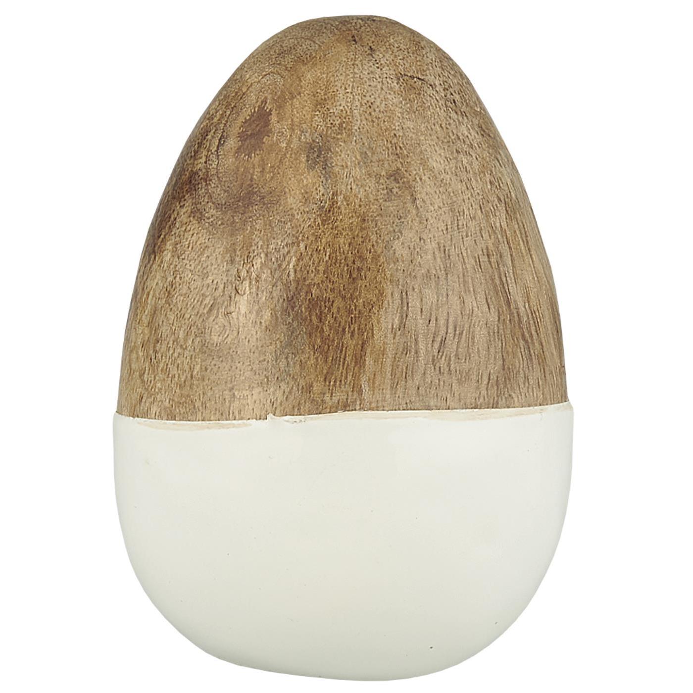 Easter egg standing, white - Ib Laursen