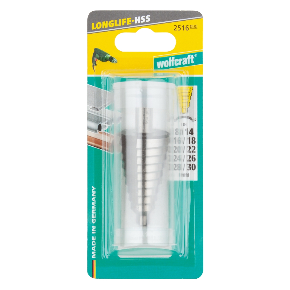 Stegborr HSS 8-30mm Wolfcraft - 2