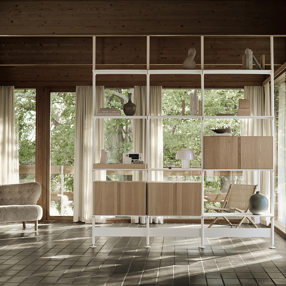 Pira G2 F C A Black grey/White oak 230 cm (flera höjder) - 2