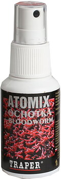 En spray som doftar bloodworms. Används även flitigt till pimpel och mete. Spraya på betet och öka fångstchanserna