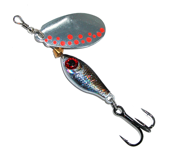Armada Gyrospinner 12gram spinner for perch trout and other predators