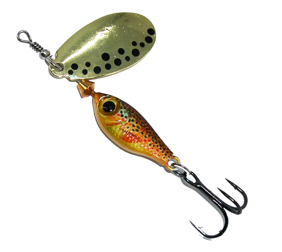 Armada Gyrospinner 12gram spinner for perch trout and other predators