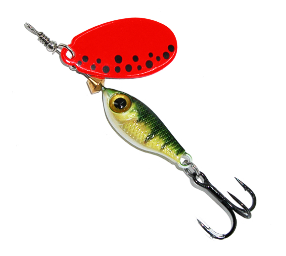 Armada Gyrospinner 12gram spinner for perch trout and other predators