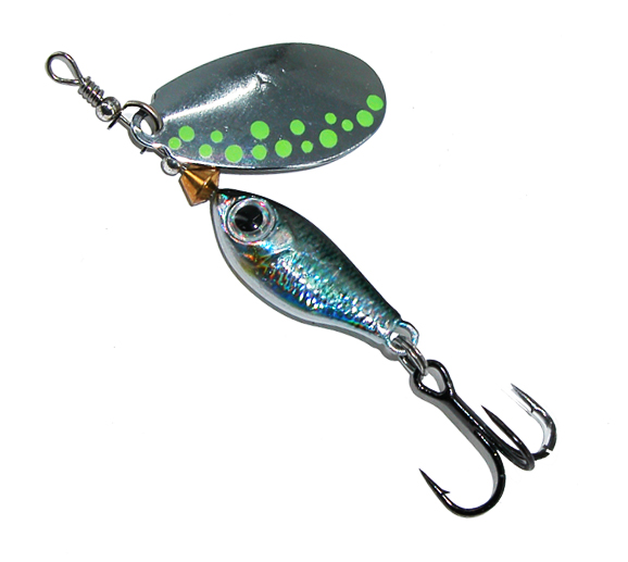 Armada Gyrospinner 12gram spinner for perch trout and other predators