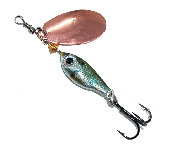 Armada Gyrospinner 12gram spinner for perch trout and other predators