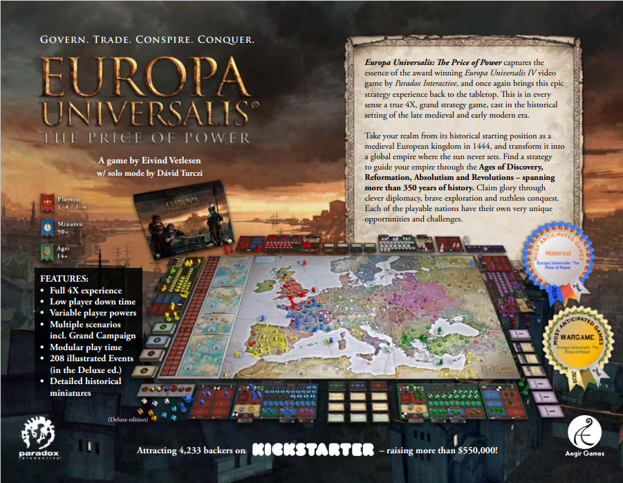 Europa Universalis Standard Edition - 2