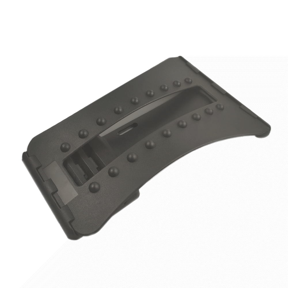 Back Stretcher and Lumbar Support 4-step - Black