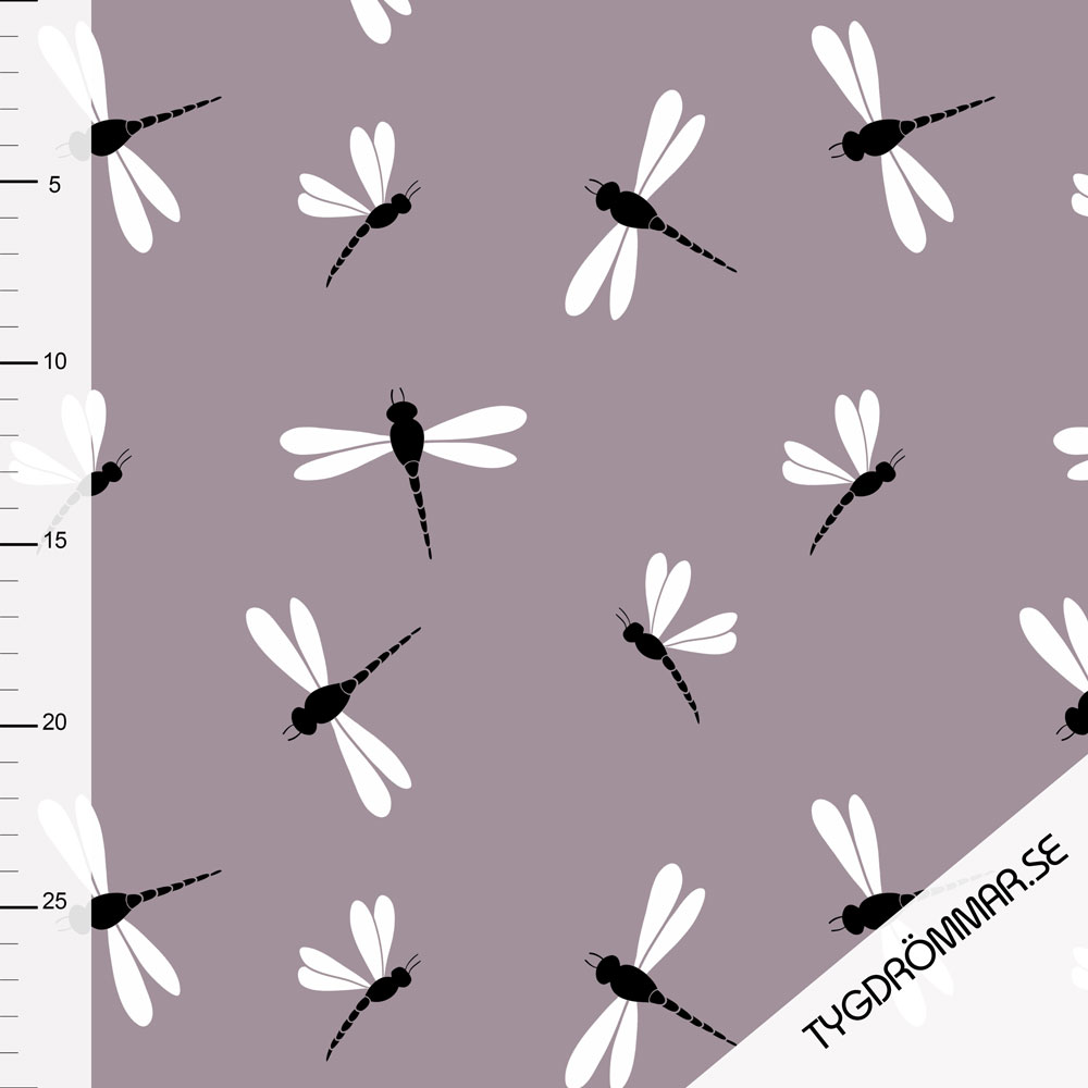 DRAGONFLY RIBBED - DUSTY LILAC - 4