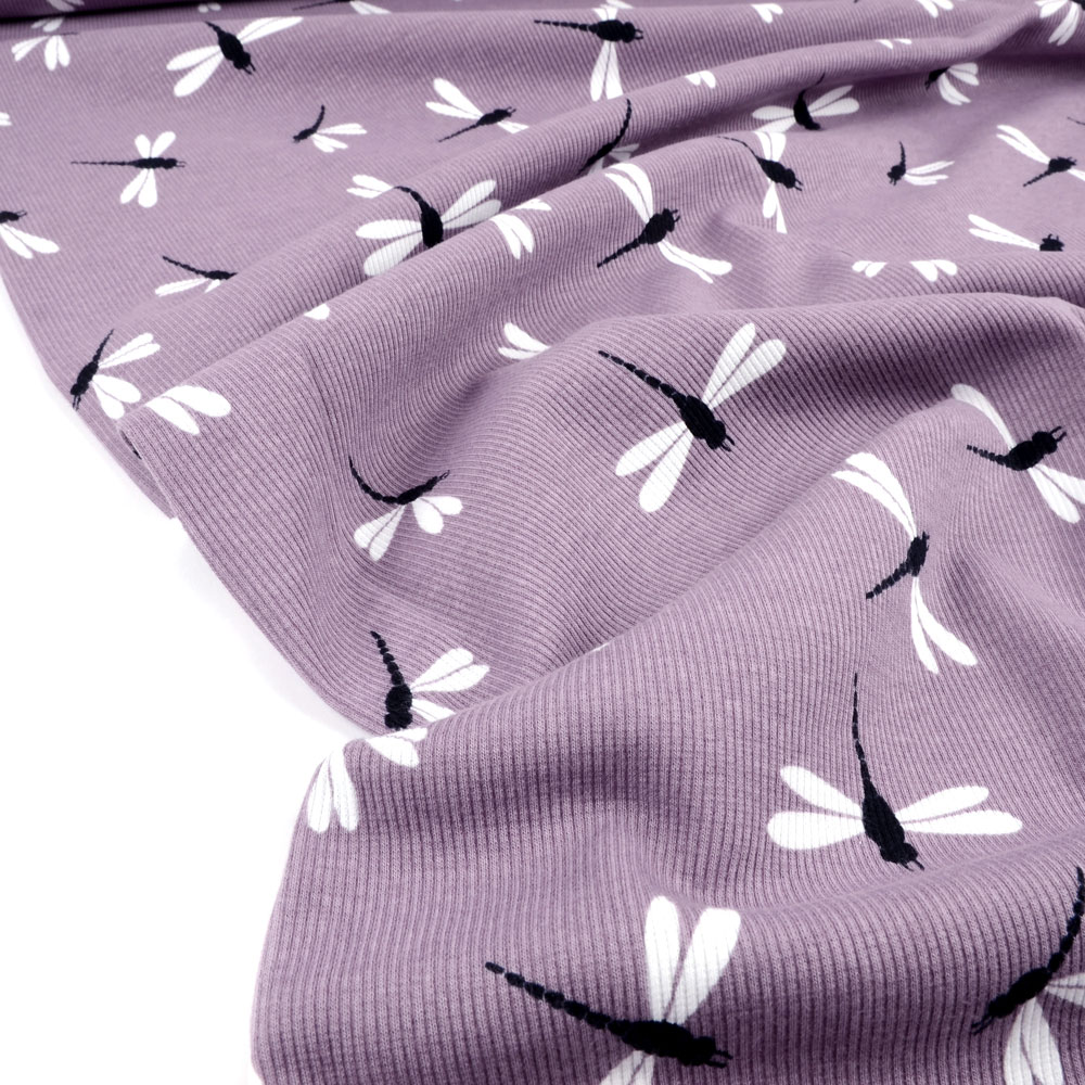 DRAGONFLY RIBBED - DUSTY LILAC