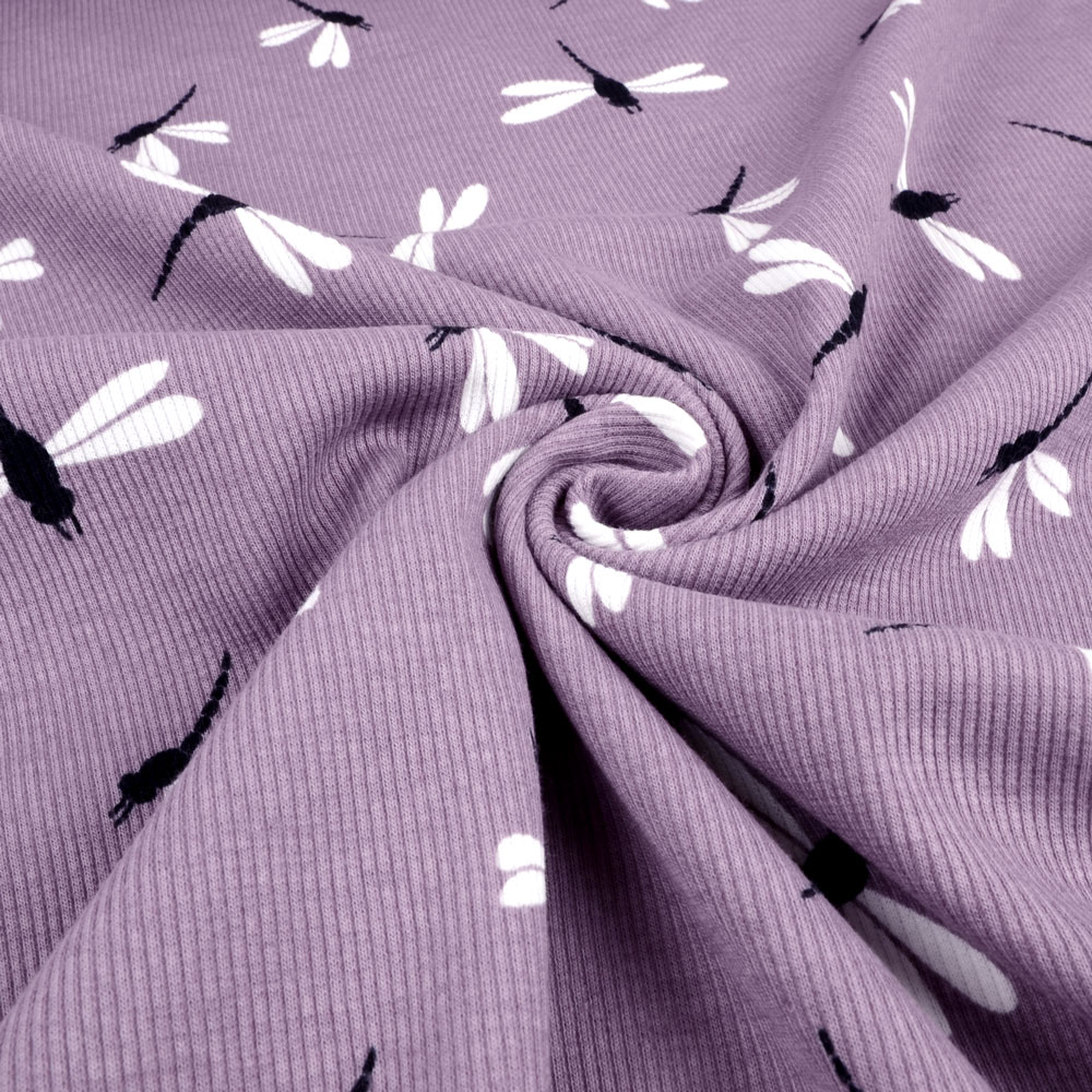 DRAGONFLY RIBBED - DUSTY LILAC - 2