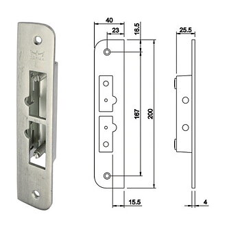 Dorma slutbleck DS9002