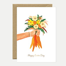 Carrot Bouquet card