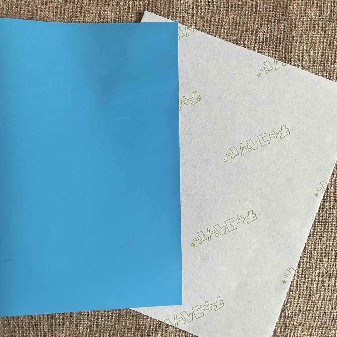 Carbon paper - White big sheet - marita rolin/garn&design