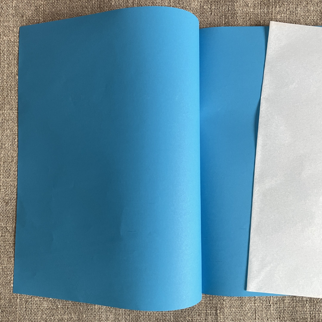 Carbon paper - White big sheet - marita rolin/garn&design