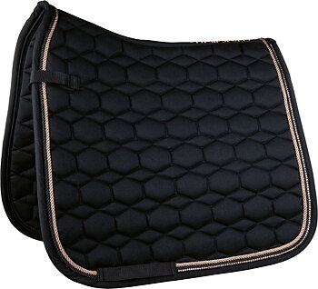 HKM Schabrak Rosegold Glamour Svart Dressyr och Allround-Hopp
