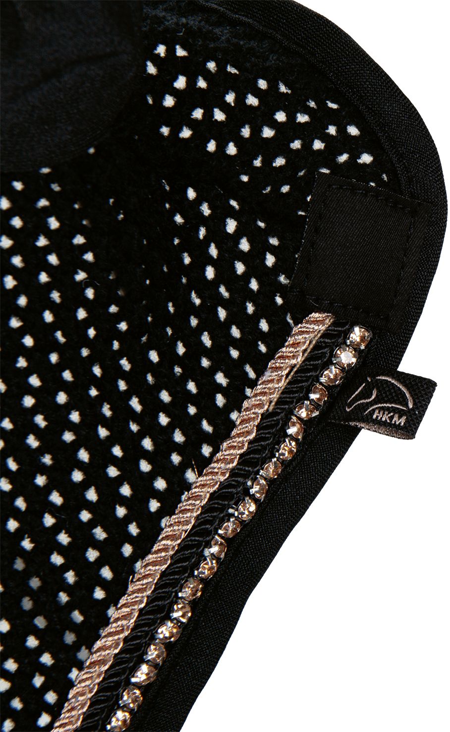 HKM Öronluva Rosegold Glamour Svart - 4