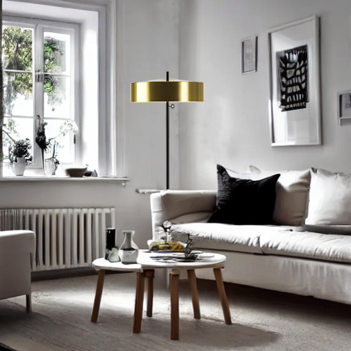 Cymbal Floor Lamp - 7