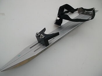 Remskridsko för pjäxor med utstickande sula tex Nordic Norm 75mm