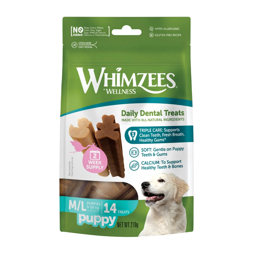 Dentastix for puppies from 3 months Whimzees